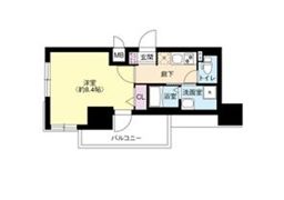 Dimus新大阪の間取り画像