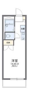 レオパレス中筋の間取り画像