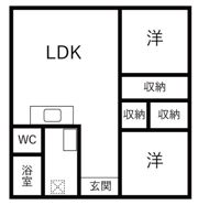 リアライズ木曽川の間取り画像