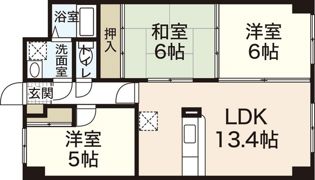 グレースKの間取り画像