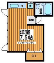 プリムヴェールUNOの間取り画像