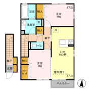 アプリコットの間取り画像