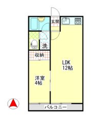 サニーコート中庄の間取り画像