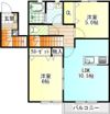 フォレスタB棟の間取り画像