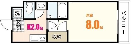 シーズ上西の間取り画像