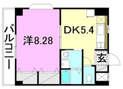 プレジールの間取り画像