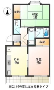 リバース府中の森公園の間取り画像