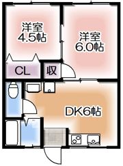 ロイヤル野崎の間取り画像