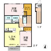 D-roomマイ・ドリームの間取り画像