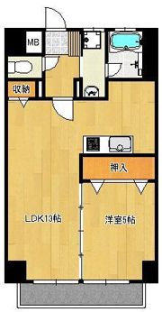 THE SQUARE KOBAI PREMIUMの間取り画像