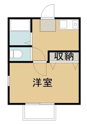 ベルハイム天神の間取り画像