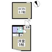 ユナイト船越アンドリアノフの間取り画像