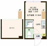 ハーモニーテラス上落合の間取り画像