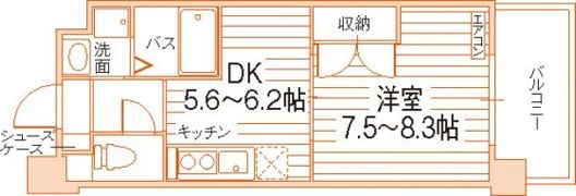 アトーレ野田の間取り画像