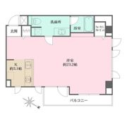 グレンパーク神楽坂の間取り画像