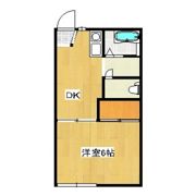 中野ハイツ Bの間取り画像