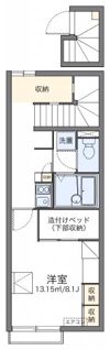 レオパレスLady GrayⅡの間取り画像