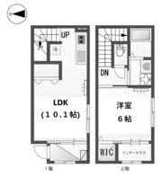 メゾネット南馬込の間取り画像