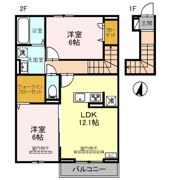 ヴォルガ Ⅱの間取り画像