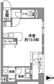 西天満レジデンスの間取り画像