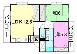 ユーミーIの間取り画像
