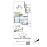 TIXTOWER UENOの間取り画像
