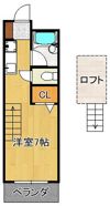 オアシス小倉東の間取り画像