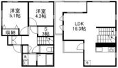立野町ヘーベルハウスの間取り画像