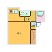 札元ハイツの間取り画像
