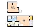 CRASTINE大橋の間取り画像