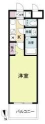 La Douceur心斎橋の間取り画像