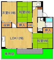 セジュールB棟の間取り画像