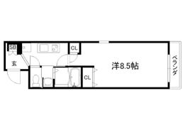 ARTISTA御所西ドゥーエの間取り画像
