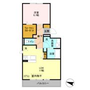 ドラーク武蔵浦和の間取り画像