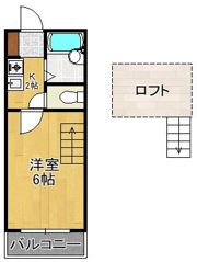 トリビュートNAOTOの間取り画像