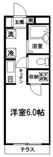 ナリッシュアレイの間取り画像
