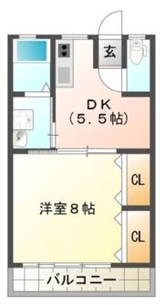藤代ビルの間取り画像