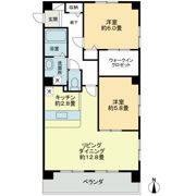 フィネス西条の間取り画像