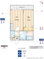 clairの間取り画像