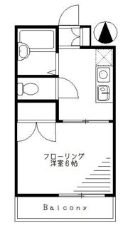 イーストプレイスの間取り画像