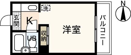 ベルパトリエ己斐中の間取り画像