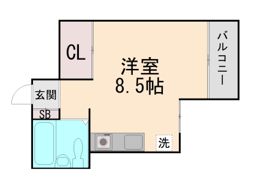ハイツオークラしのはらの間取り画像