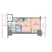 プレジオ恵美須の間取り画像