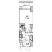 S-RESIDENCE難波大国町Tresの間取り画像
