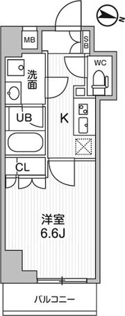 コンフォリア・リヴ千住の間取り画像