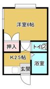 パレスウエストの間取り画像