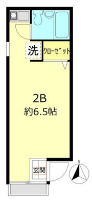 Rooms 北新宿の間取り画像