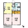 プレジールひかりの間取り画像