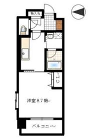 ヒルズK2の間取り画像