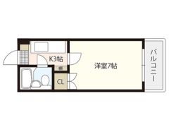 エステート小河内の間取り画像